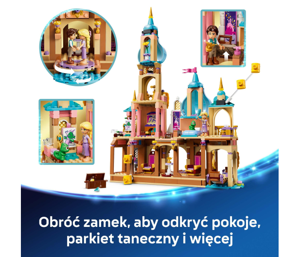 LEGO DISNEY 43297 Zamek Roszpunki - 1529814 - zdjęcie 5